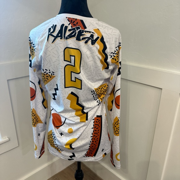 Colorful Graphic Long Sleeve Shirt - Picture 1 of 4